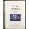 STUDI ROMANI - N 1 - 2020