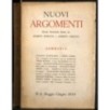 NUOVI ARGOMENTI - N 8 - 1954
