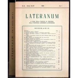 LATERANUM - N 1 - 1981