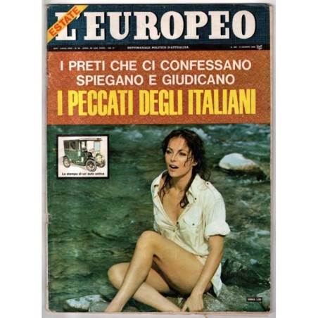 L'EUROPEO - N 32 - 1966 - I PECCATI DEGLI ITALIANI