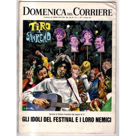 DOMENICA DEL CORRIERE - N 6 - 1967