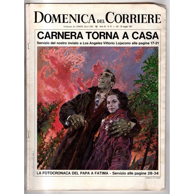 DOMENICA DEL CORRIERE - N 22 - 1967