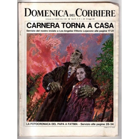 DOMENICA DEL CORRIERE - N 22 - 1967
