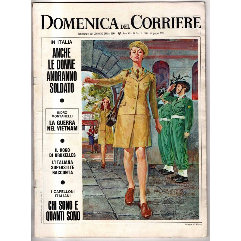 DOMENICA DEL CORRIERE - N 24 - 1967