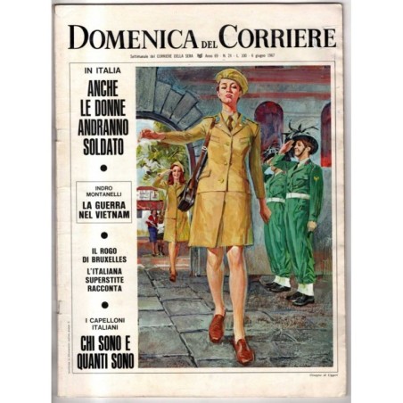 DOMENICA DEL CORRIERE - N 24 - 1967