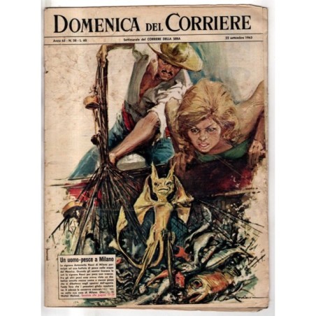 DOMENICA DEL CORRIERE - N 38 - 1963