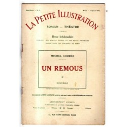 LA PETITE ILLUSTRATION - N 73 - 1914 - ROMAN - THÉATRE