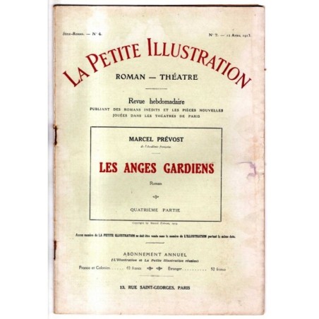 LA PETITE ILLUSTRATION - N 7 - 1913 - ROMAN - THÉATRE