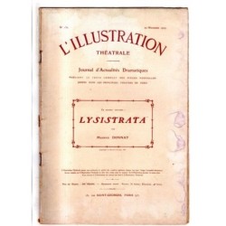 L'ILLUSTRATION THEATRALE - N 130 - 1909 -  JOURNAL D'ACTUALITÈS DRAMATIQUES