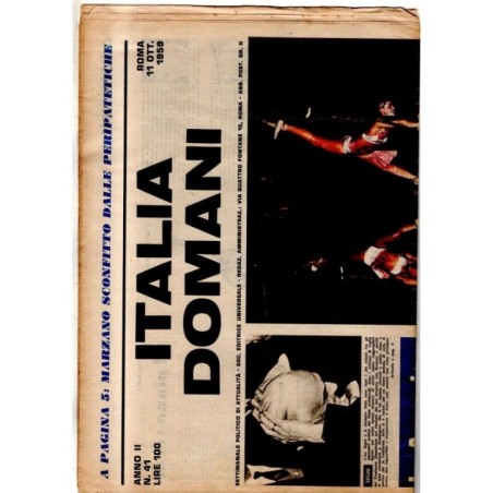 ITALIA DOMANI - N 41 - 1959