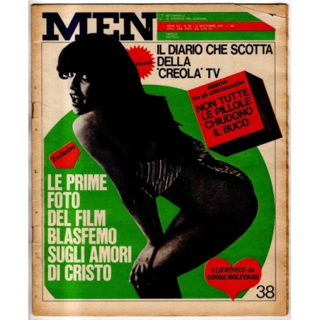 MEN - N 38 - 1973 - GLI INNAMORATI SON TUTTI FUORILEGGE