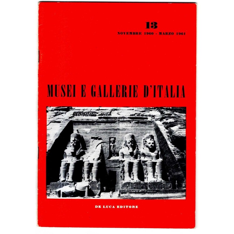 MUSEI E GALLERIE D'ITALIA - N 13 - 1960-1961