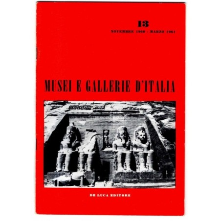 MUSEI E GALLERIE D'ITALIA - N 13 - 1960-1961