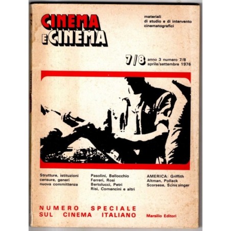 CINEMA E CINEMA - N 7/8 - 1976