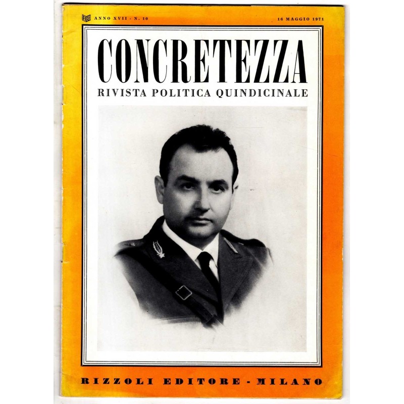 CONCRETEZZA - N 10 - 1971
