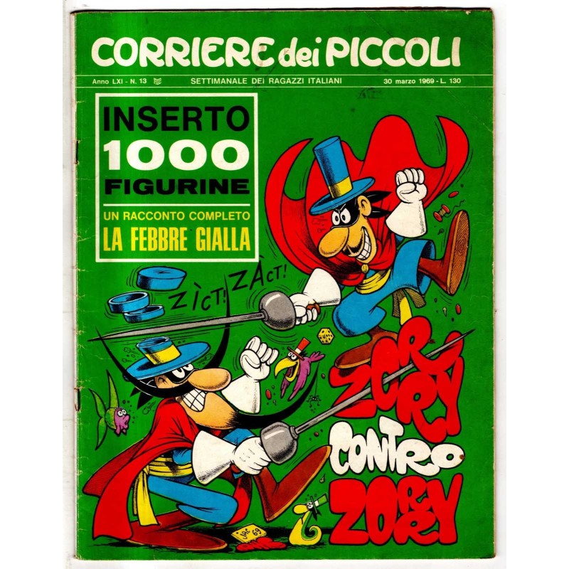 CORRIERE DEI PICCOLI - N 13 - 1969