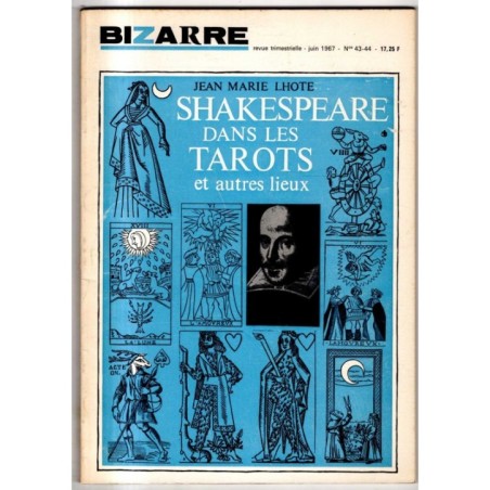 BIZARRE - N 43-44 - 1967 - SHAKESPEARE DANS LES TAROTS