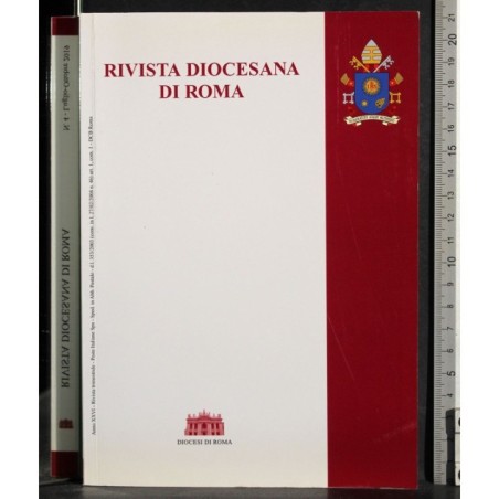RIVISTA DIOCESANA DI ROMA - N 4, LUGLIO-OTTOBRE - 2019
