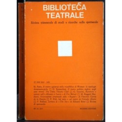 BIBLIOTECA TEATRALE - N 19 - 1977