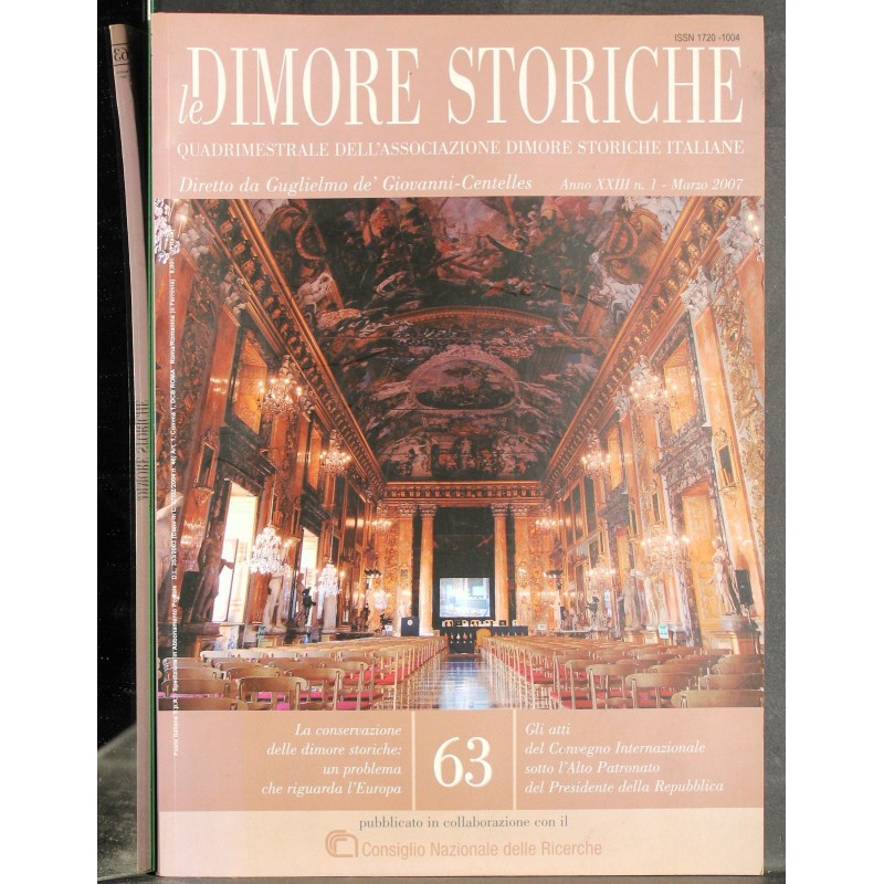 LE DIMORE STORICHE - N 1 - 2007