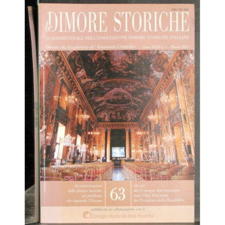 LE DIMORE STORICHE - N 1 - 2007
