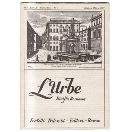 L'URBE - N 5 - 1976 - RIVISTA ROMANA