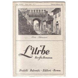 L'URBE - N 1 - 1976 - RIVISTA ROMANA
