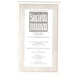 SOCIETA' NUOVA - N 14-16 - 1975