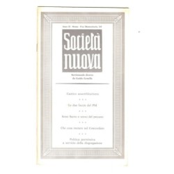 SOCIETA' NUOVA - N 9 - 1975