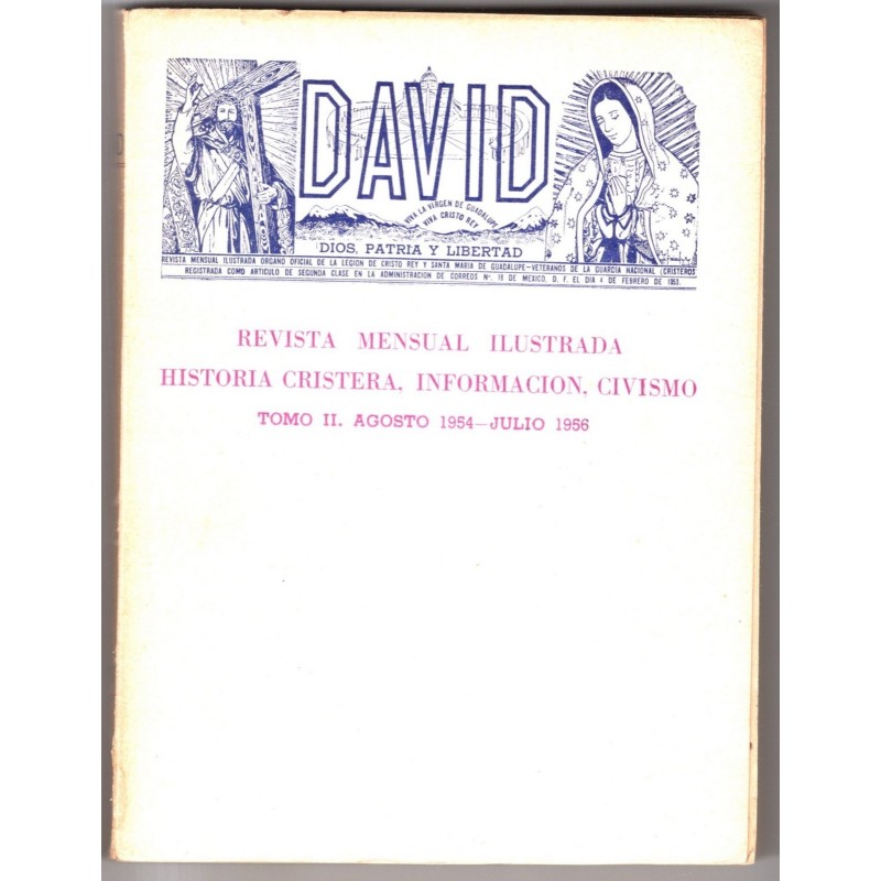 DAVID - N 25-48 - 1954 - RACCOLTA TOMO II
