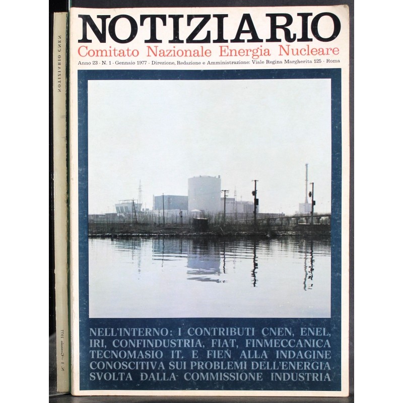 NOTIZIARIO - N 1 - 1977 - COMITATO NAZIONALE ENERGIA NUCLEARE