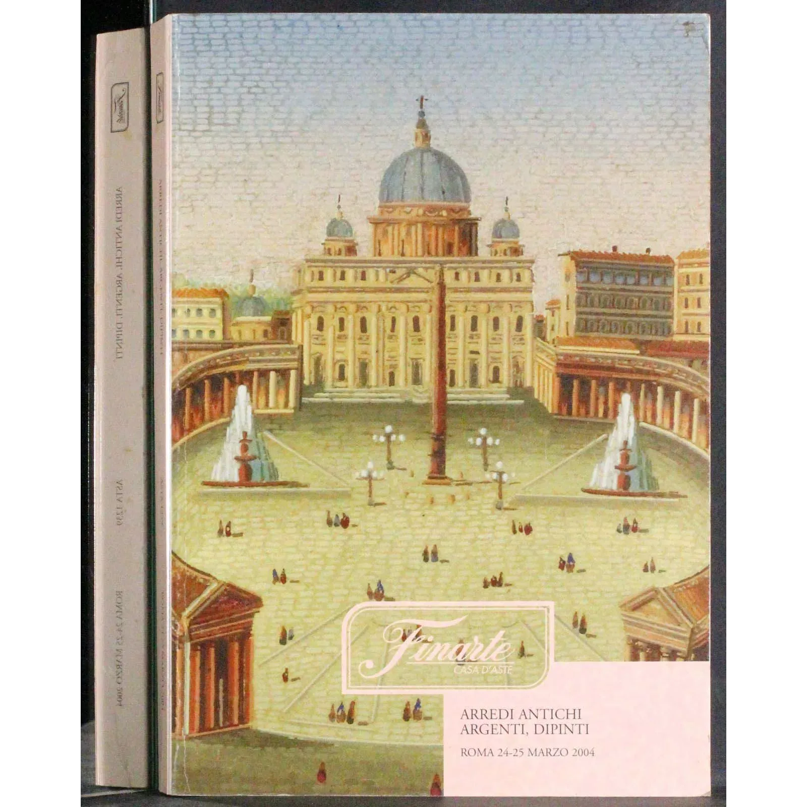 FINARTE. ROMA. ARREDI ANTICHI ARGENTI DIPINTI. CATALOGO ASTA 24-25 MARZO 2004.