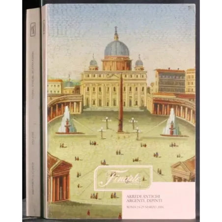 FINARTE. ROMA. ARREDI ANTICHI ARGENTI DIPINTI. CATALOGO ASTA 24-25 MARZO 2004.