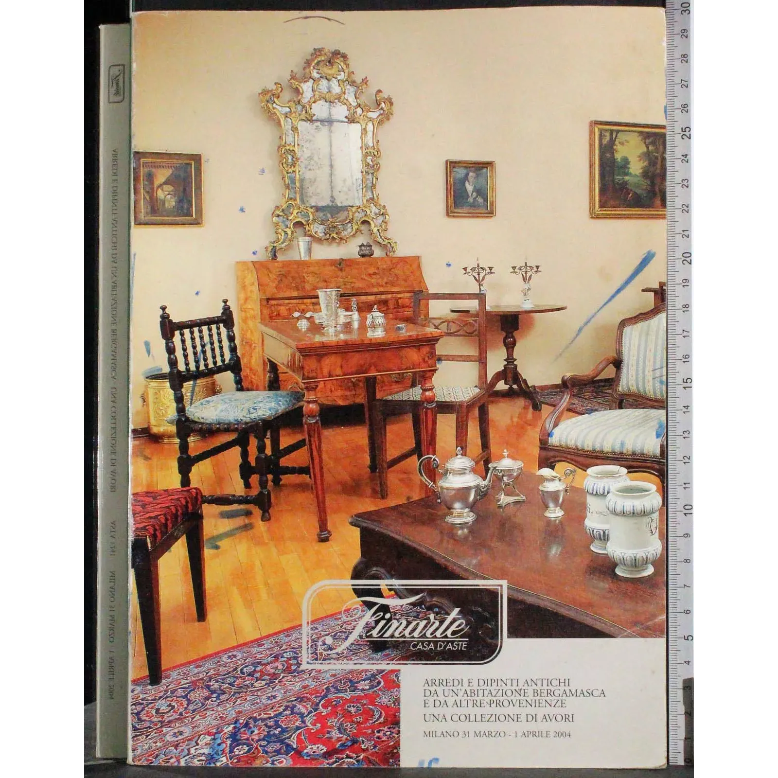 FINARTE. MILANO. ANTIQUARIATO VARIO. CATALOGO ASTA 31 MARZO-1 APRILE 2004.