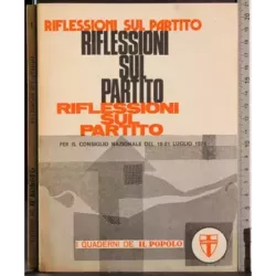 Riflessioni sul partito