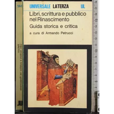 Libri, scrittura e pubblico nel Rinascimento