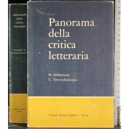 Panorama dellla critica letteraria