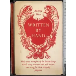 Written by hand