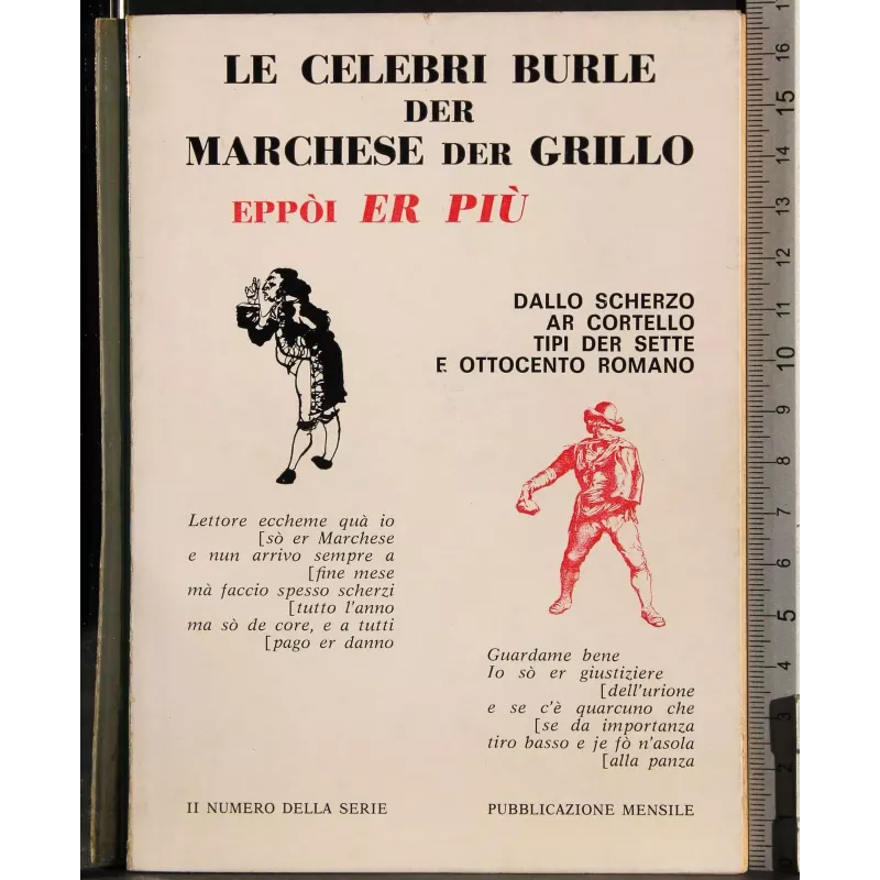 Le celebri Burle der marchese Der Grillo