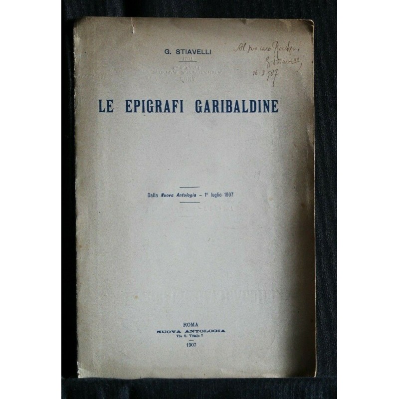 LE EPIGRAFI GARIBALDINE