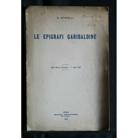 LE EPIGRAFI GARIBALDINE