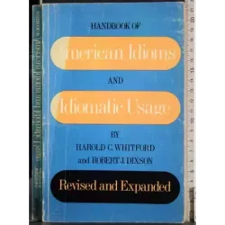 Handbook of American Idioms a idiomatic usage