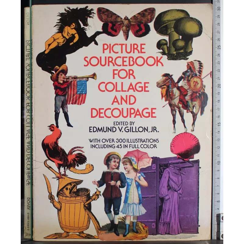 Picture sourcebook for collage and decoupage