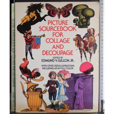 Picture sourcebook for collage and decoupage
