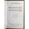 Romans et nouvelles. Vol 1