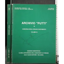 ARCHIVIO "PUTTI" DI CHIRURGIA DEGLI ORGANI DI MOVIMENTO VOL 38