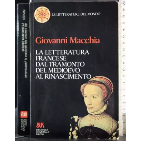 Letteratura francese dal Medioevo al Rinascimento
