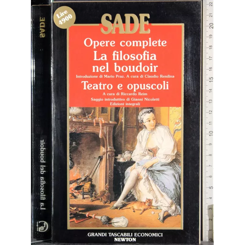 La filosofia del bouudoir. Teatri e opuscoli