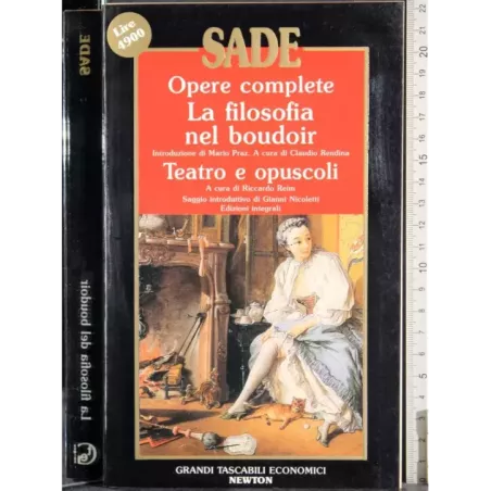 La filosofia del bouudoir. Teatri e opuscoli