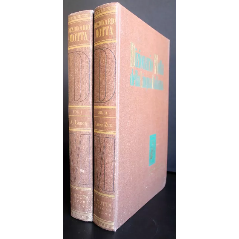Dizionario Motta della lingua italiana. 2 Volumi